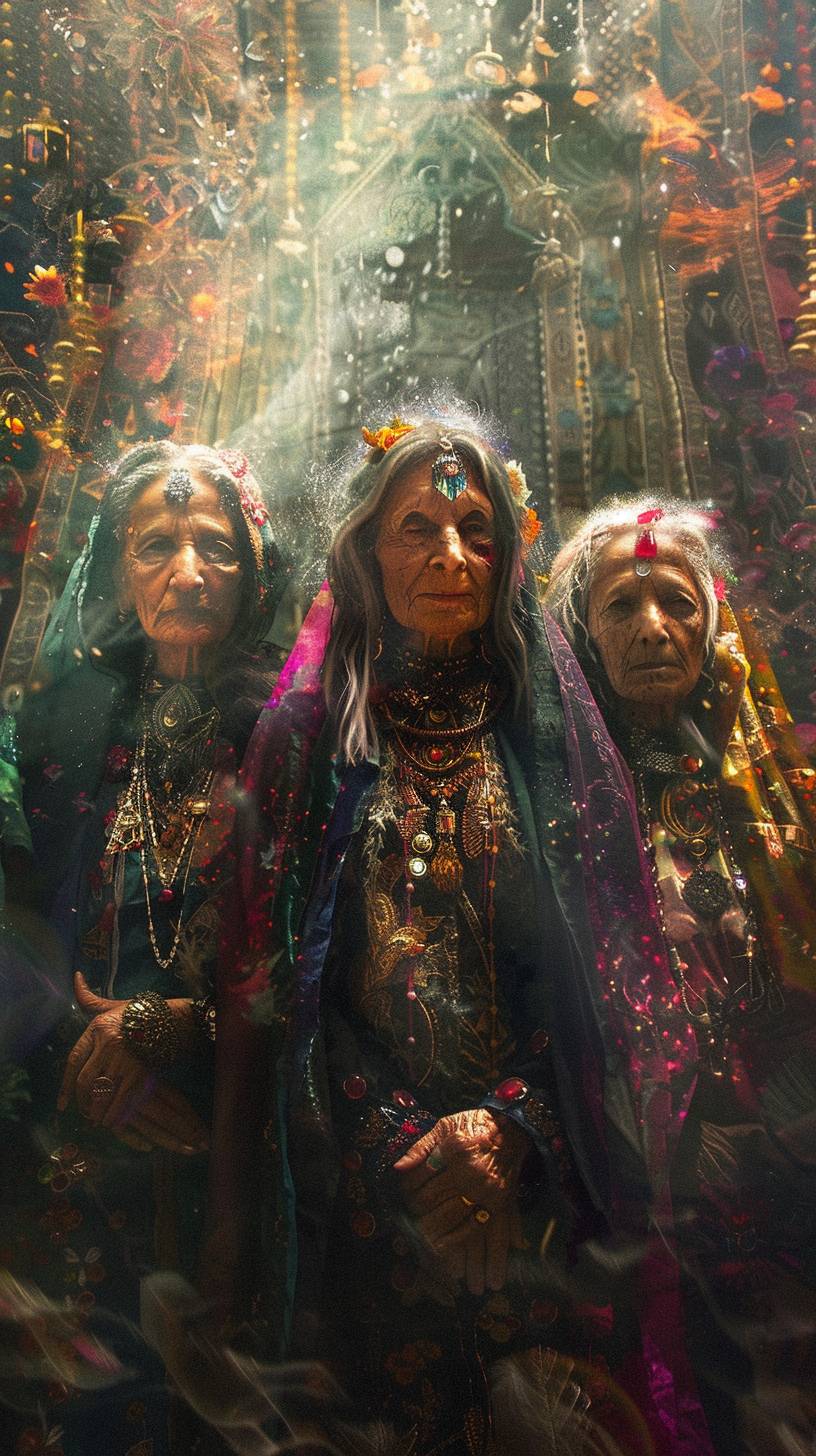 the female elders, a council of spiritual ancestors