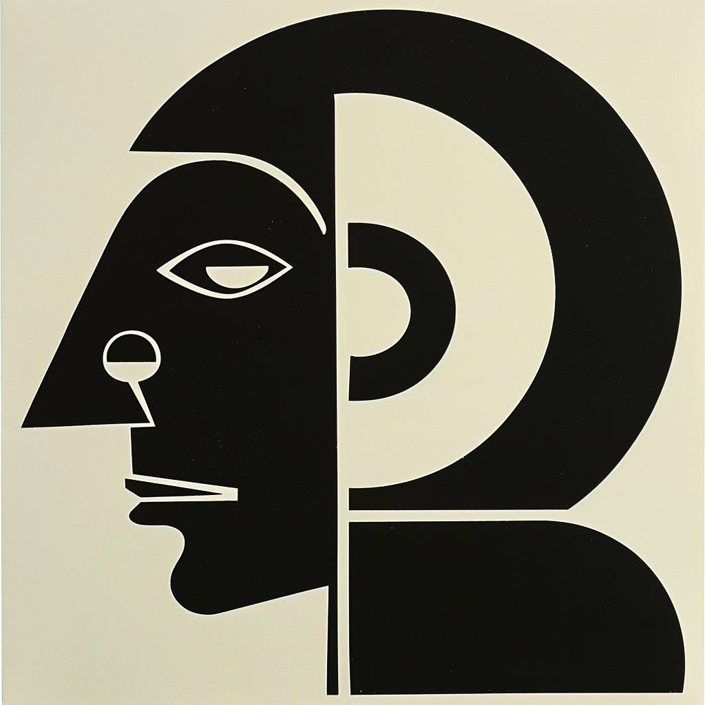 Art gallery logo by Saul Bass
