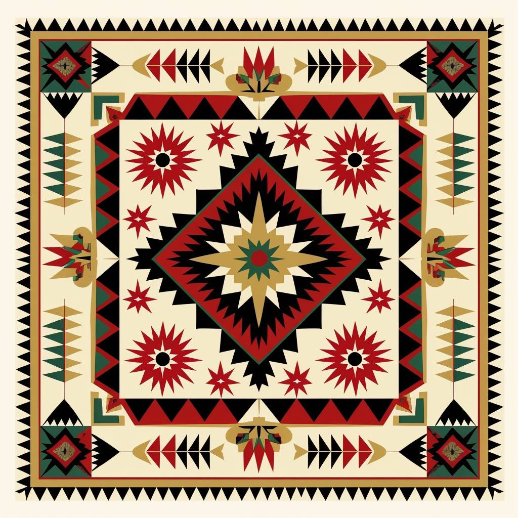 Native American decorative patterns