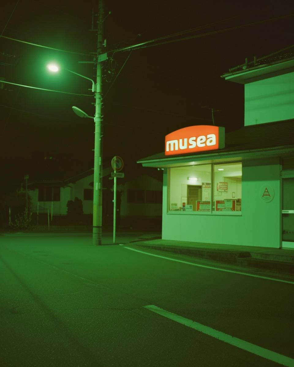 Sign that says "musesai"