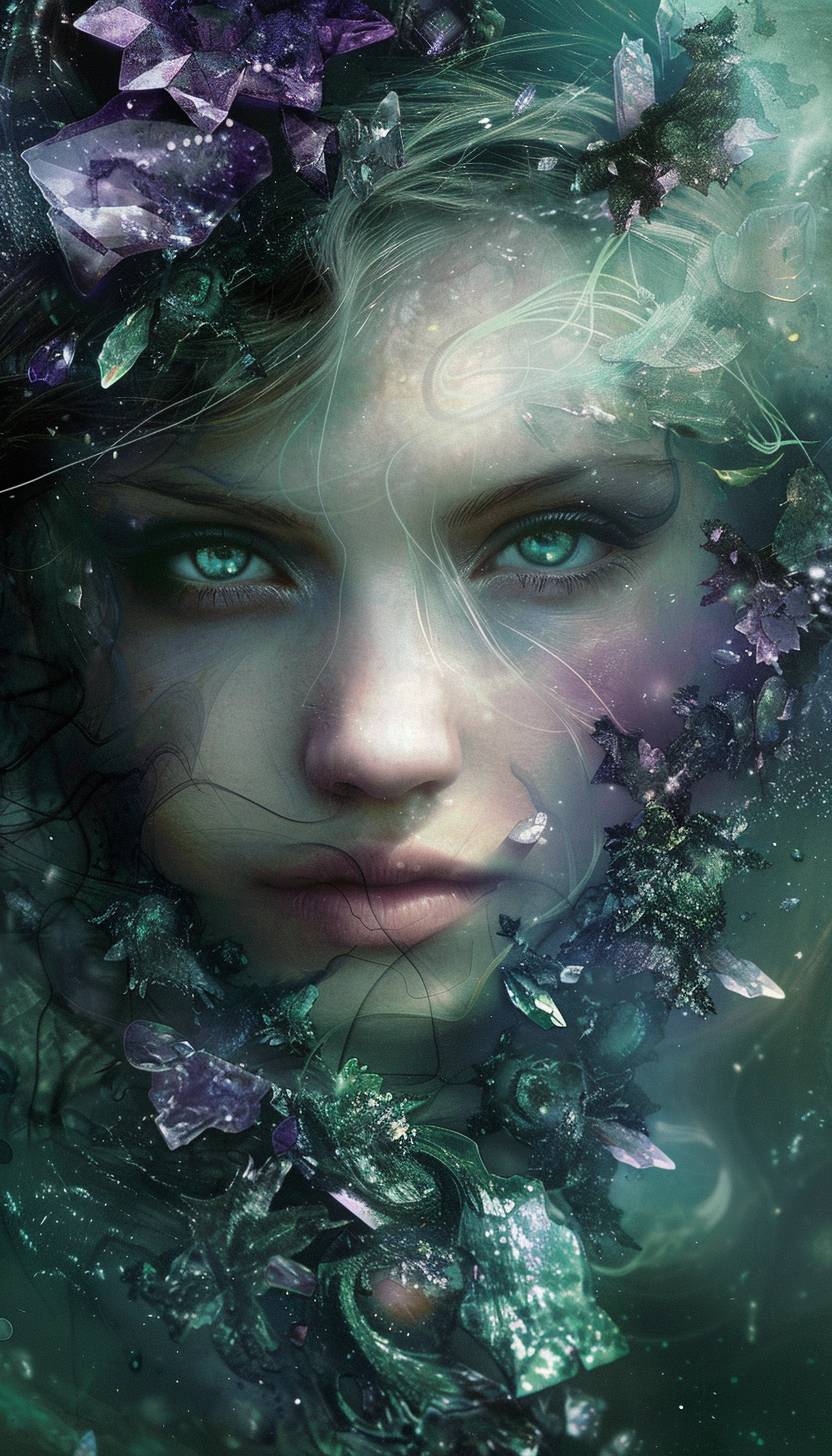 In the style of Anna Dittmann, Mystic stones imbued with ancient power --ar 4:7  --v 6.0