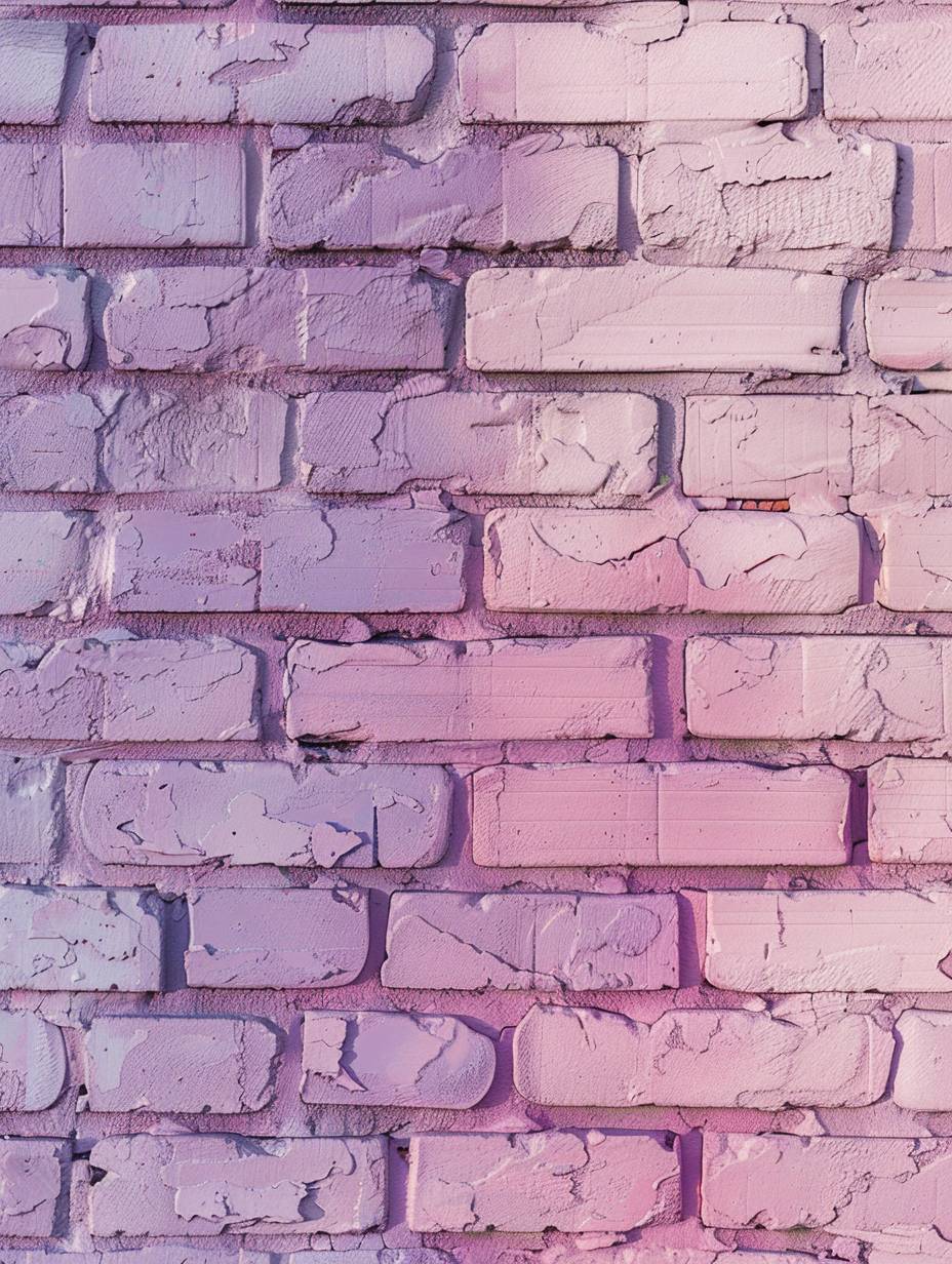 Pastel colors. New, smooth bricks. Background.