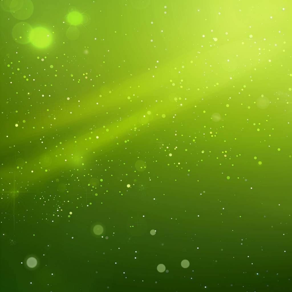 A clean, bright green background image