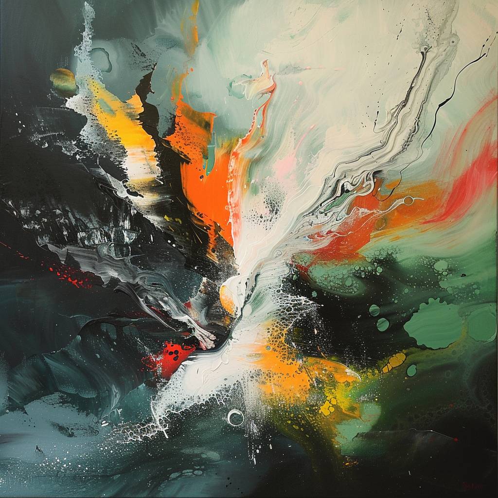 modern abstract painting