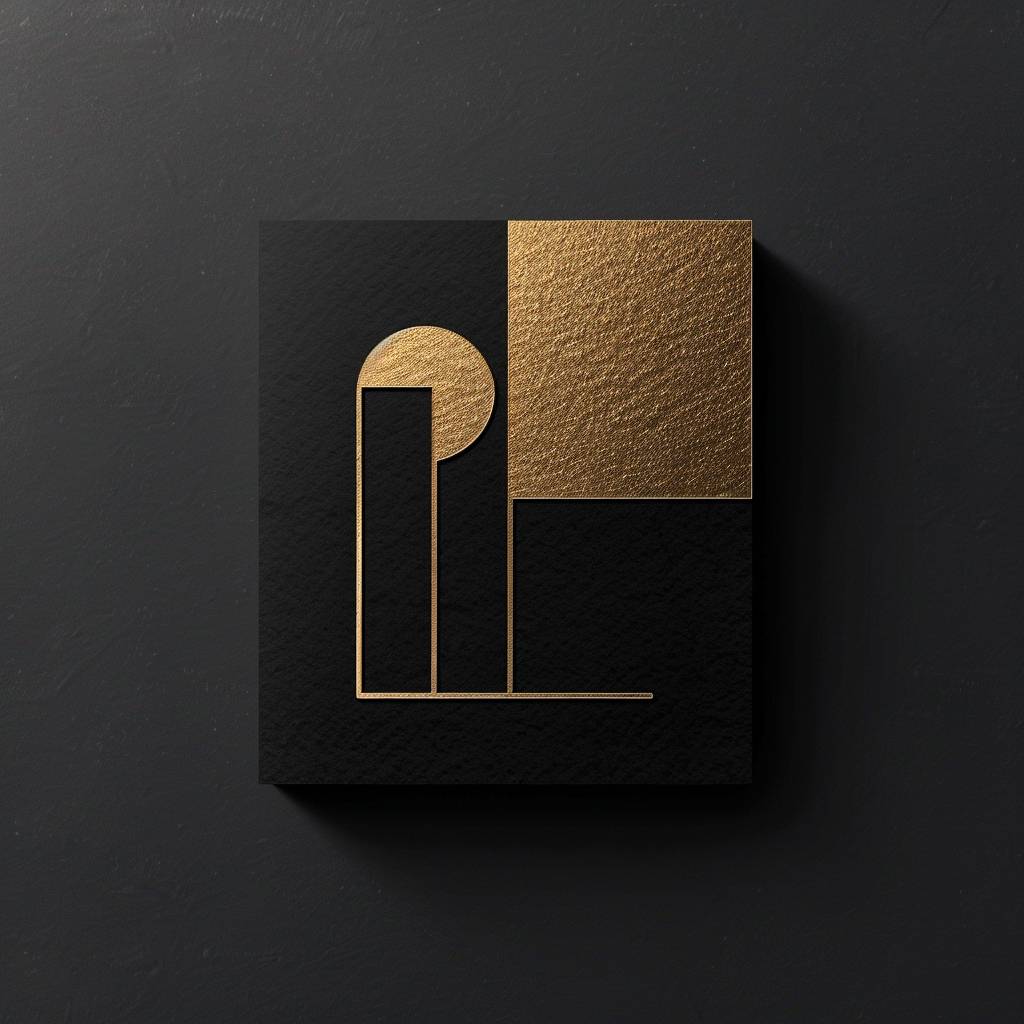 Minimalistic linear logo design