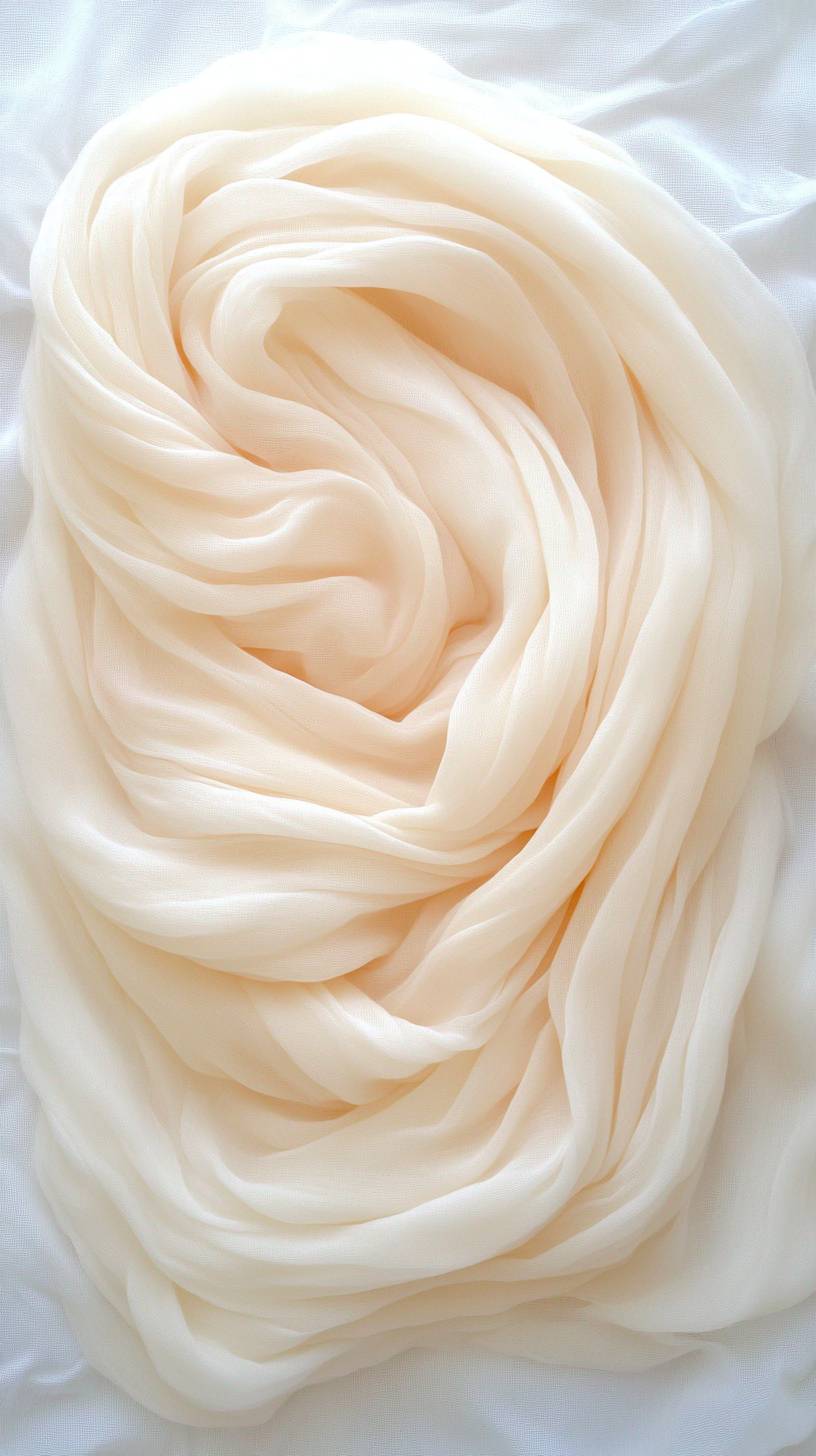 Soft cotton, mesmerizing cream