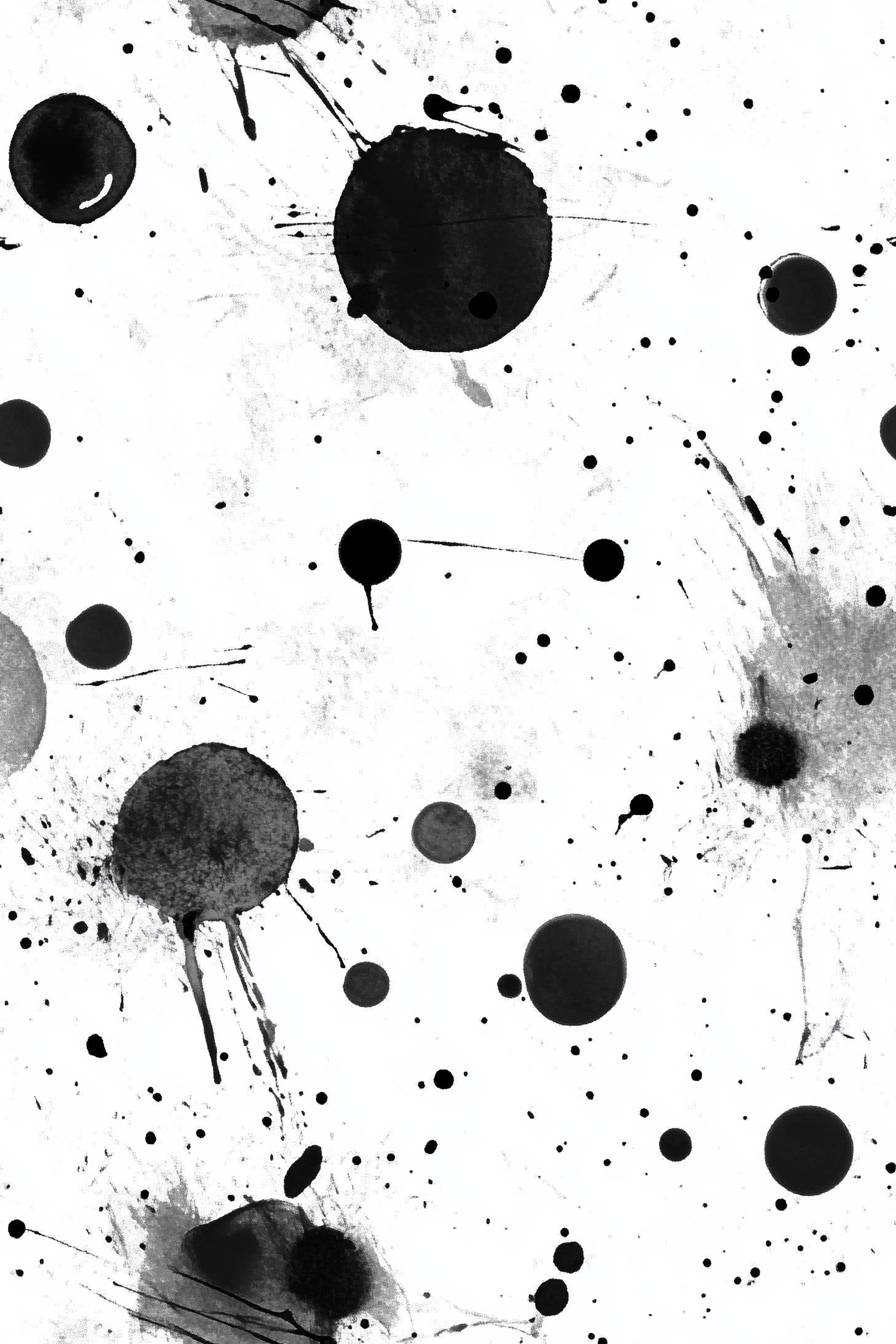 Dirty black dots on a white background