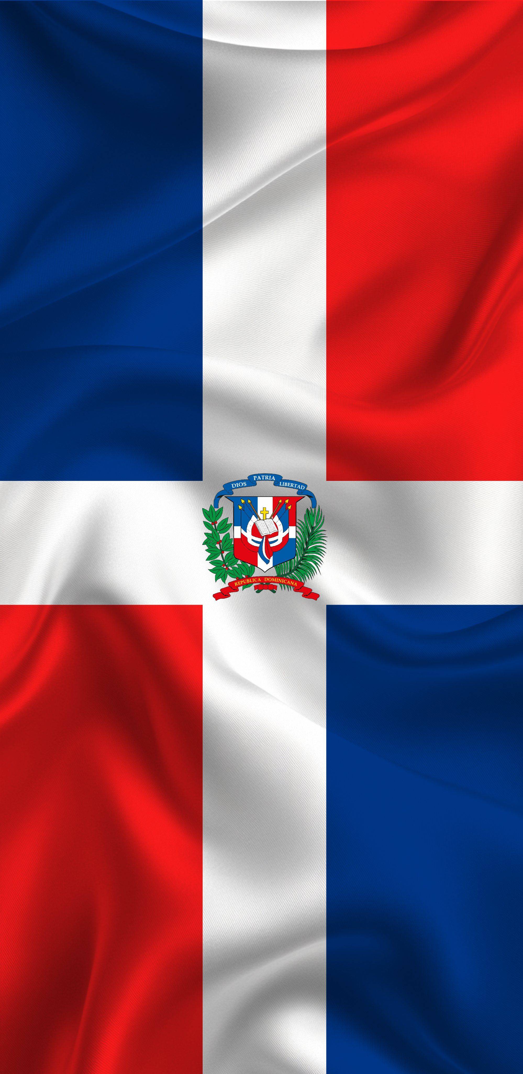 Dominican Republic flag - wallpaper