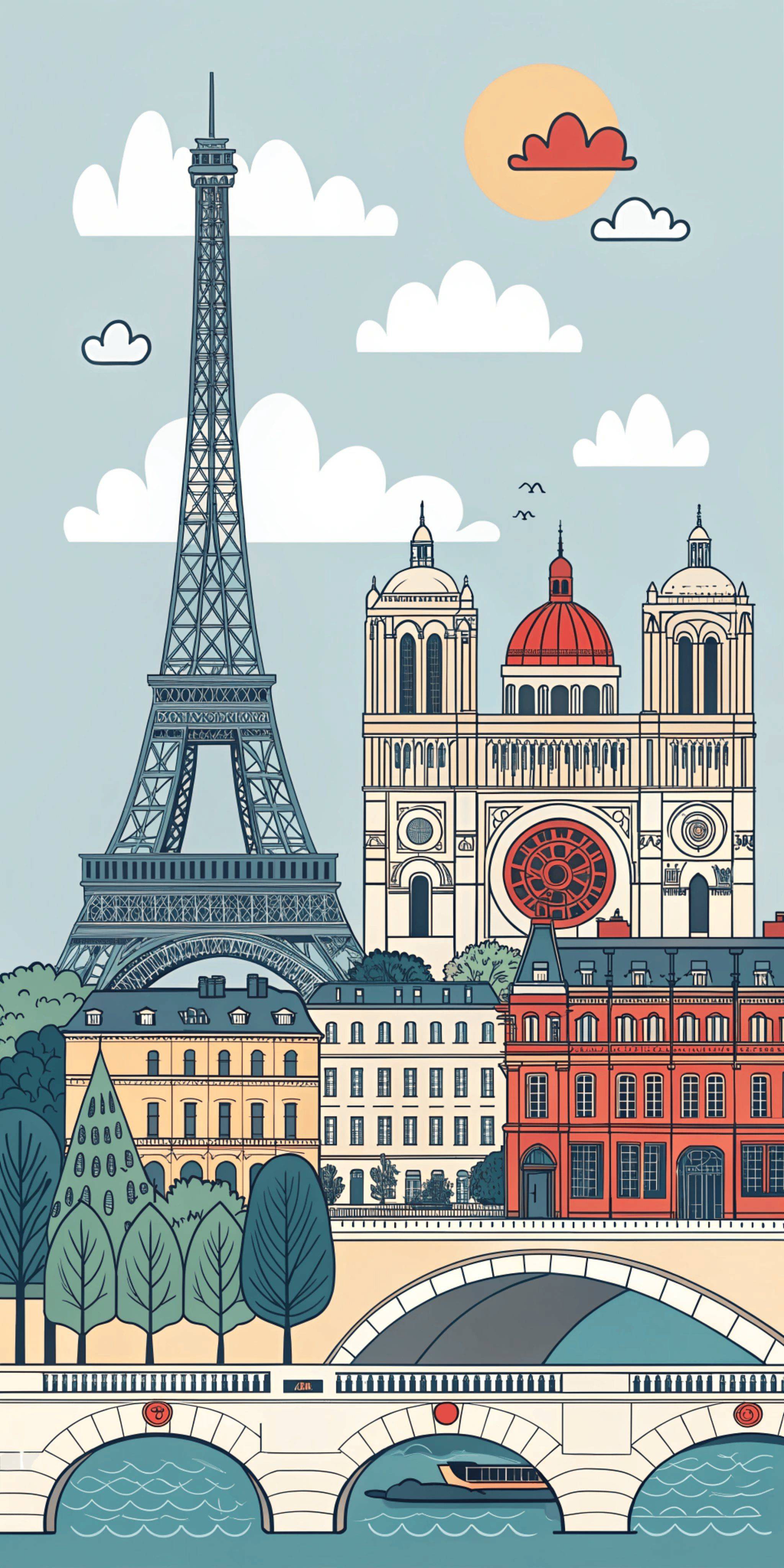 New wallpaper: City of Paris