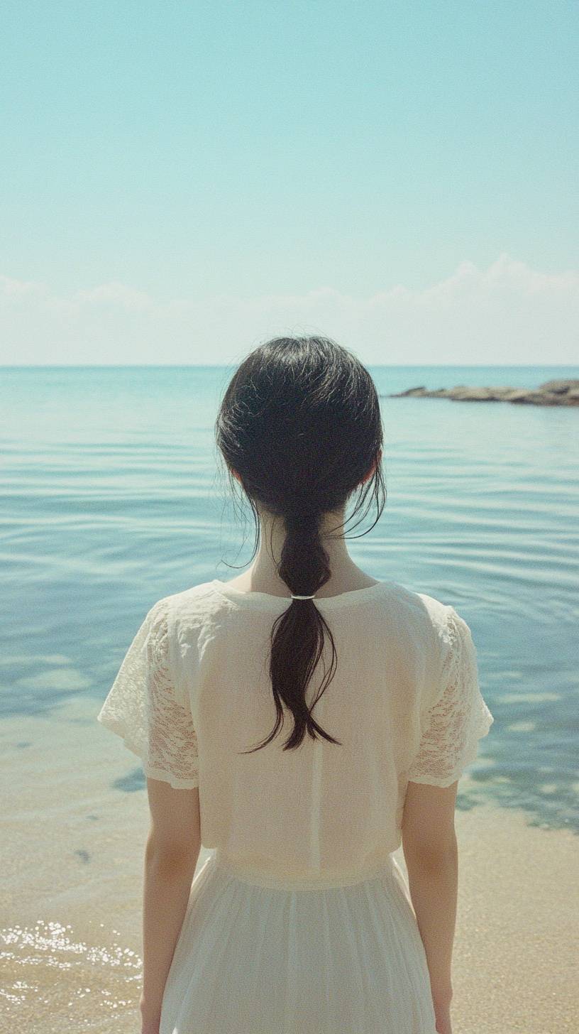 Girl Rinko Kawauchi's mindfulness