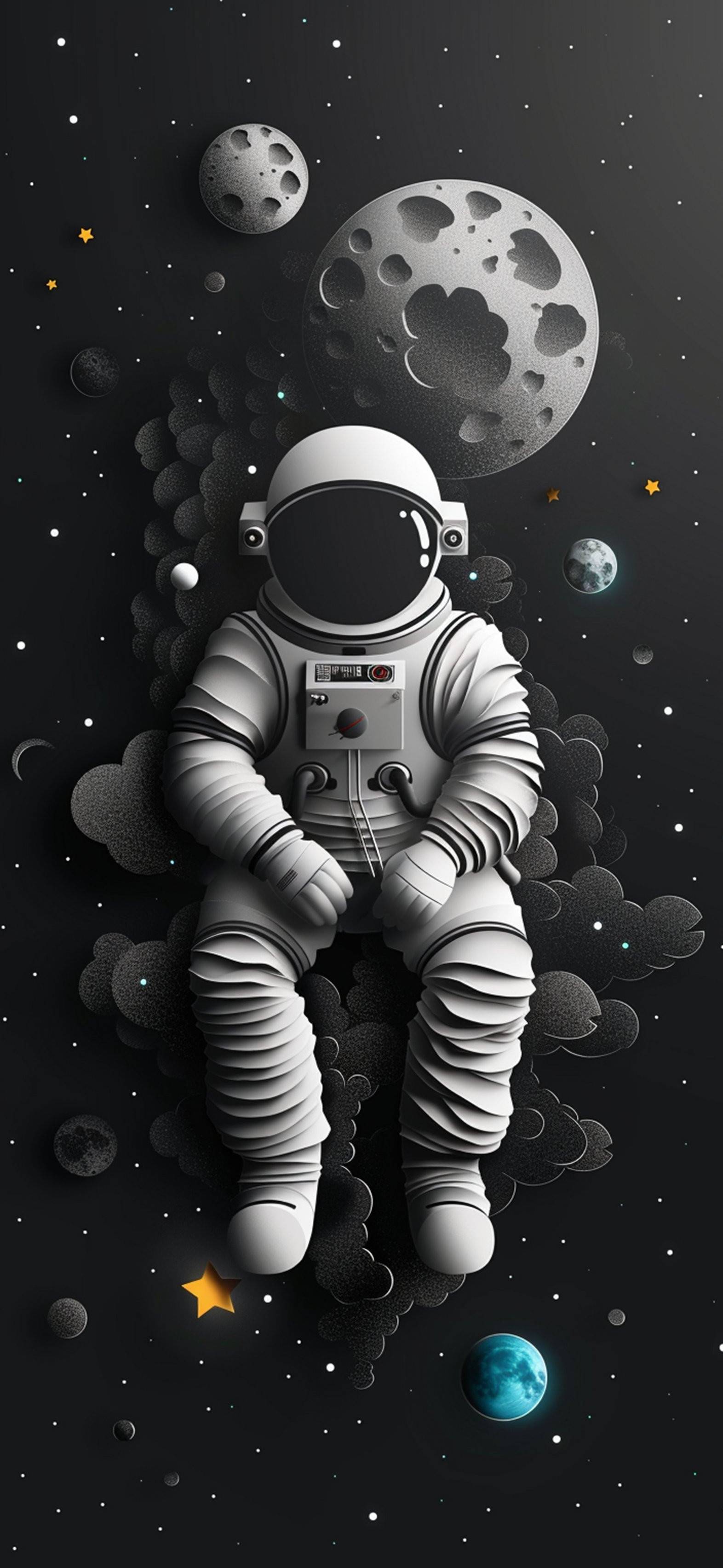 Astronaut in space