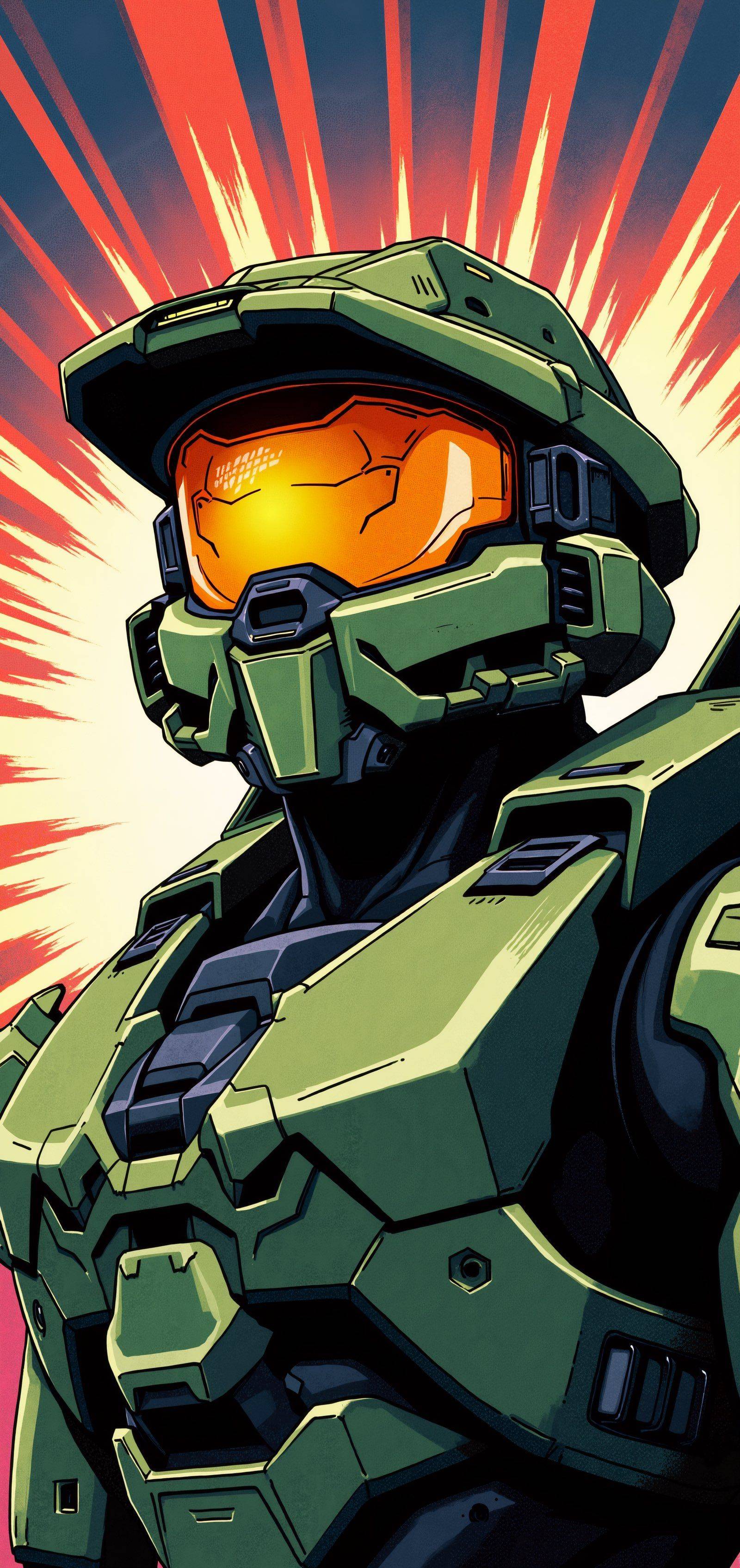 Papel de parede 4K do Master Chief