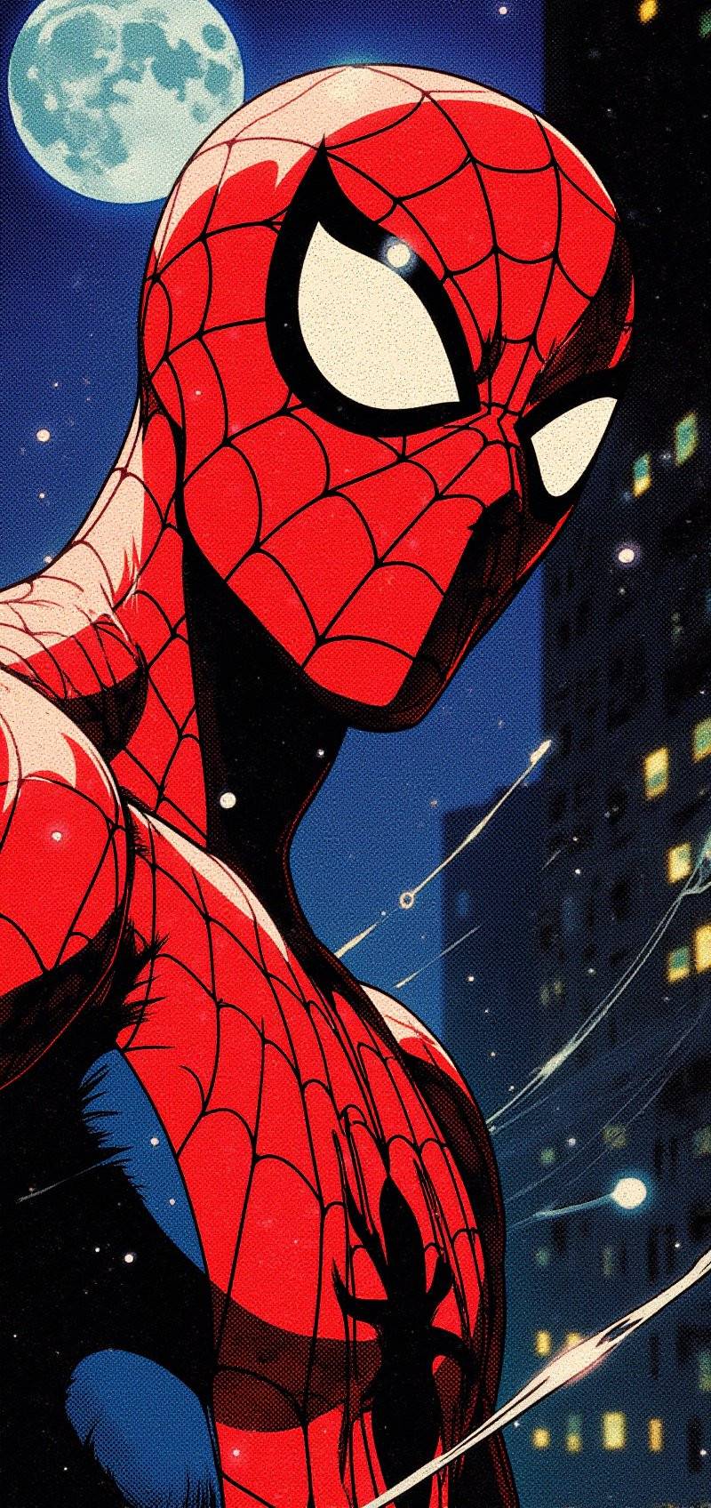 Fondo de pantalla de Spiderman generado