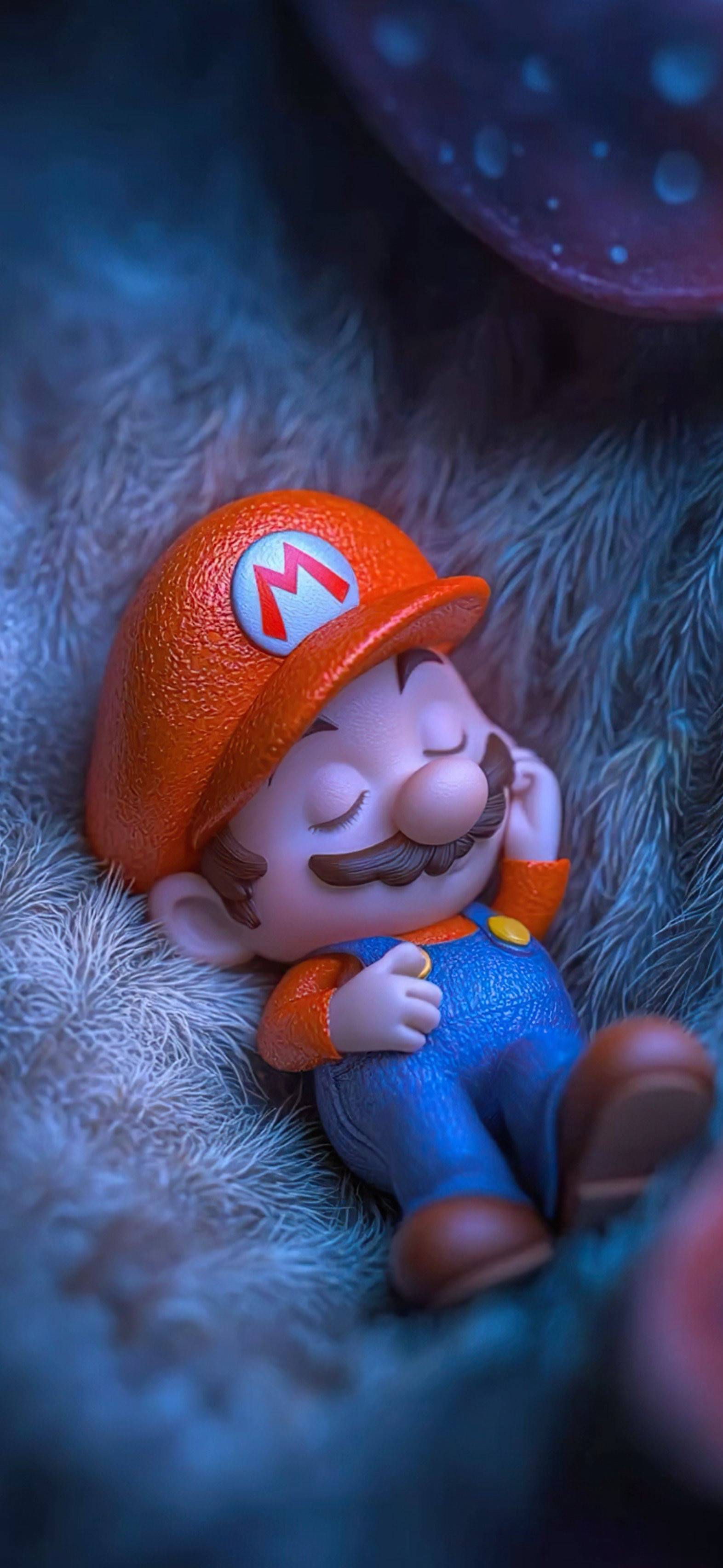 Bébé Mario mignon