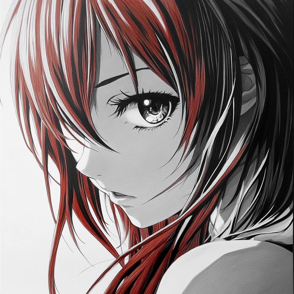 Rias Gremory from High School DxD, a beautiful anime girl.